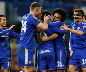 Chelsea vùi dập Man City, vào tứ kết Cup FA