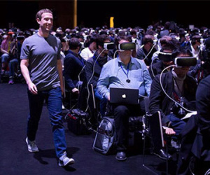 Mark Zuckerberg gây náo loạn ở lễ ra mắt Galaxy S7