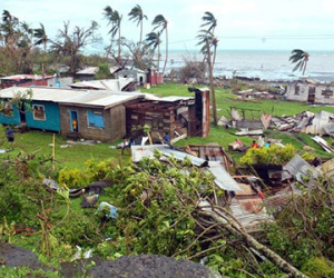 Tan hoang vì bão mạnh nhất Nam bán cầu, Fiji ra lệnh giới nghiêm
