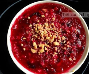 Tiết canh "chay" ngày Rằm rúng động mạng xã hội