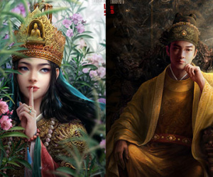 Vua chúa Lê Sơ đẹp "mê hồn" trong tranh của chàng trai 9x
