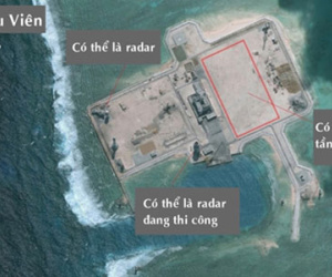 Trung Quốc bị nghi đặt radar tần số cao tại Trường Sa
