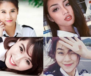 Nữ sinh Học viện Hàng không: Xinh hơn cả hot girl!