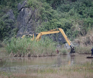 Đạo diễn "King Kong" yêu cầu dâng nước ở đầm Vân Long