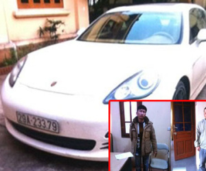 Bắt “nóng” nhóm cướp san hô đỏ đi xe sang Porsche