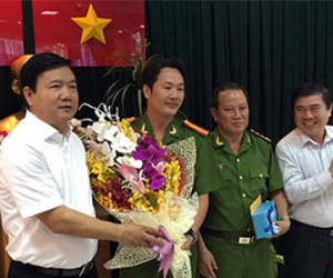 Bí thư Đinh La Thăng tin tưởng sau 3 tháng tội phạm sẽ giảm