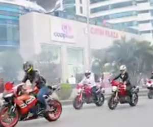 Dàn siêu xe, môtô "khủng" đi ăn hỏi gây náo động ở Hải Phòng