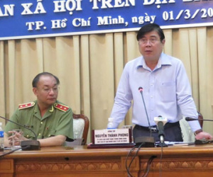 Chủ tịch TP HCM: "Không cho tội phạm có đất sống"