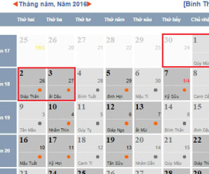 Lễ Giỗ tổ Hùng Vương 2016 được nghỉ mấy ngày?