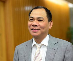 Ông Phạm Nhật Vượng là đại diện VN duy nhất trong danh sách tỷ phú của Forbes