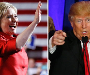 Siêu thứ ba: Clinton, Trump liên tiếp thắng ở các bang