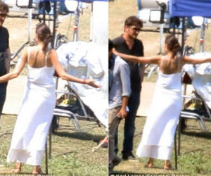 Angelina Jolie trễ nải trên phim trường ở Campuchia