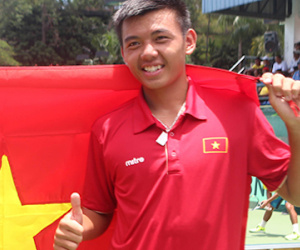 Hoàng Nam giúp tuyển Việt Nam hòa Indonesia ở Davis Cup