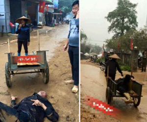 Bi hài chồng say rượu vợ mang "siêu xe" ra đón