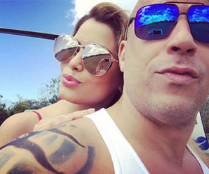 Vin Diesel tình tứ với Á hậu Hoàn Vũ trên trường quay
