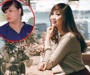 Giảm 31kg sau 6 tháng, cô gái xinh đẹp từng bị giữ lại nước ngoài vì quá khác