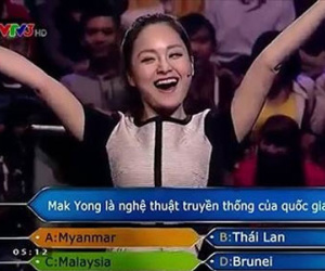 Lan Phương mừng rỡ khi giành giải thưởng 30 triệu của "Ai là triệu phú"