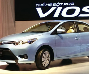Toyota Vios liên tục mất ngôi tại thị trường Việt Nam