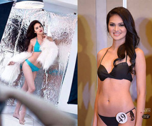 "Đàn em" hoa hậu Hoàn vũ 2015 bị loại vì lộ ảnh sexy
