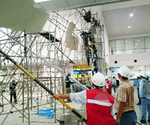 Hé lộ nguyên nhân sập giàn giáo ở Tân Sơn Nhất