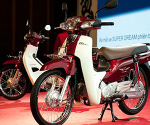 Honda Super Dream 110 đặc biệt ra mắt ở Việt Nam