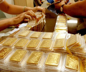 Tăng dựng đứng, giá vàng vượt mốc 34 triệu đồng/lượng