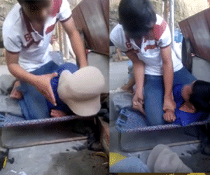 Mới xuất hiện video nam thanh niên hành hạ mắng chửi người lớn tuổi chỉ vì 10 nghìn đồng