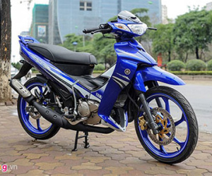 Xe máy 2 thì Yamaha 125ZR về Hà Nội