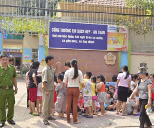 Báo cháy giả, cả trường mầm non di tản