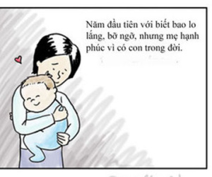 Bộ tranh nói đúng tâm lý các bà mẹ lần đầu có con