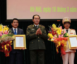 Tân Giám đốc Công an Hà Nội nói gì khi nhậm chức?