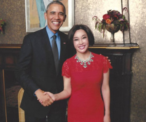 Lưu Hiểu Khánh gặp gỡ tổng thống Obama