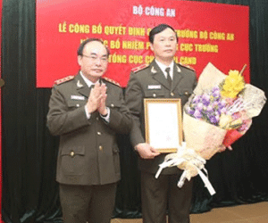Bộ Công an bổ nhiệm, điều động nhiều cán bộ