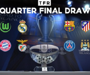KẾT QUẢ bốc thăm Tứ kết Champions League: Barca gặp Atletico, PSG đối mặt với Man City