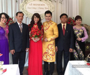 Nam Cường bí mật làm lễ rước dâu ở Hà Nội