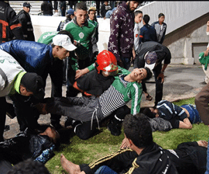 56 người Morocco thương vong trong vụ hỗn chiến khán đài
