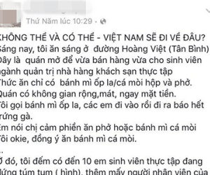 Sự nhiệt tình phục vụ khách - câu chuyện đáng suy ngẫm tại 1 nhà hàng Việt Nam và 1 khách sạn ở Pháp