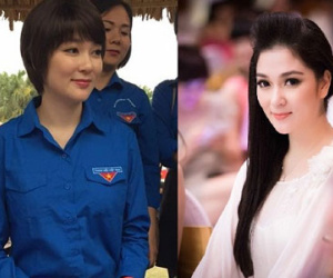 Hình ảnh khác lạ của Hoa hậu Nguyễn Thị Huyền