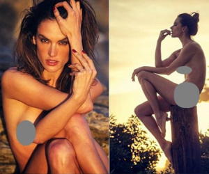 Alessandra Ambrosio táo bạo phô diễn dáng vóc