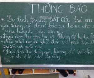 Dạy con thế nào để không bị bắt cóc?