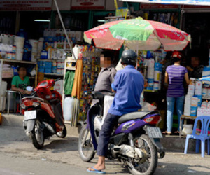 "Sữa đậu nành" từ chợ hóa chất