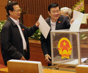 Quốc hội bầu Chủ tịch Quốc hội, Chủ tịch nước
