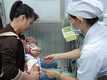 Sẽ có thêm 2.500 liều vắc xin 5 trong 1 dịch vụ được đăng kí qua mạng