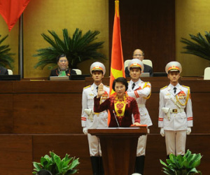Bà Nguyễn Thị Kim Ngân trở thành nữ Chủ tịch Quốc hội đầu tiên