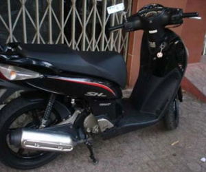 Nhận lại xe SH sau 5 năm bị mất trộm