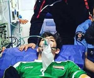 Sao Iraq gãy xương sườn, nhập viện gấp vì Việt Nam