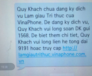 Vinaphone bị tố “ăn cắp” tiền của khách hàng