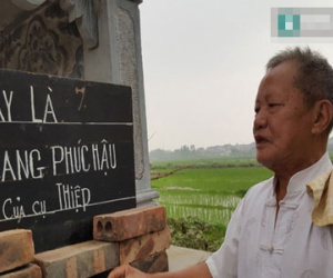 Ông lão cả nghìn ngày ra nghĩa địa làm “vườn yêu” tặng vợ đã mất