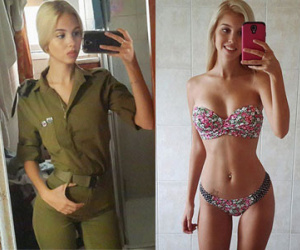 Cô nàng nổi tiếng khắp thế giới nhờ là nữ quân nhân nóng bỏng nhất Israel
