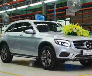 Mercedes xuất xưởng chiếc GLC đầu tiên tại Việt Nam